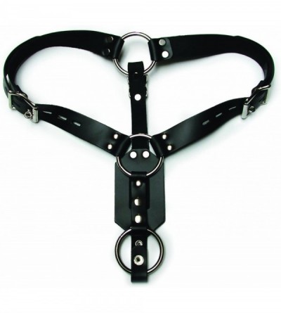 Anal Sex Toys Anal Plug Harness with Cock Ring - CF112E84T0P $46.09