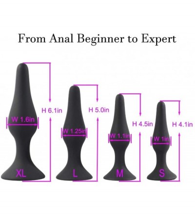 Anal Sex Toys Anals Plugs Butt Plugs Women Toys Beginners Sex Trainer for Men Safe Hands Free With Suction Cup - CN193DX4L5Y ...
