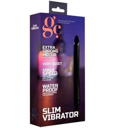 Vibrators Slim Vibrator - Black - CY12MA8YJ2O $9.23
