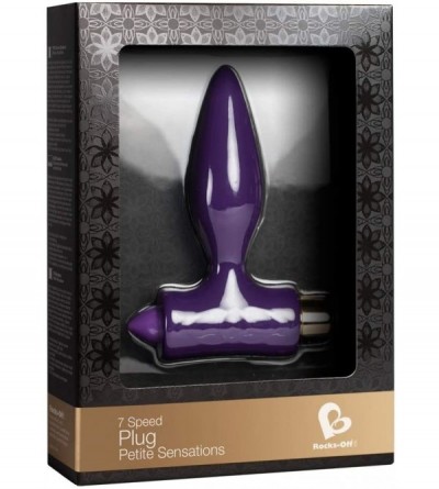 Vibrators Petite Sensations Plug- Purple - C012LXY6G1F $22.19