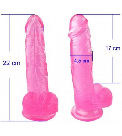 Dildos 8.6 Inch Dil'do Women Massager for Womens and Wife - C718NNIT7IE $11.25