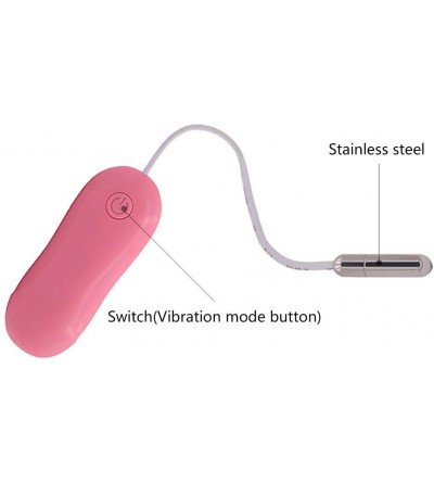 Catheters & Sounds Stainless Steel Urethral Ṿiḃṙɑtọr Рṙọstɑtѐ Massage Dilator Insert Male Рѐṇis Plu - CY190325L7O $19.27