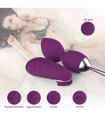 Vibrators Mini Remote Control Vibrator Adult Sex for Couples Bullet Vibrating Egg Vagina and Clitoris Rechargeable Silicone M...