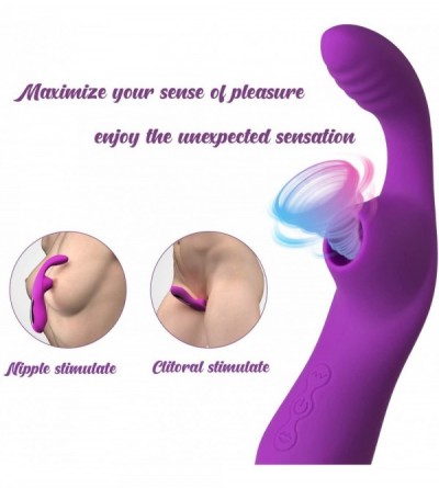 Vibrators Clitoral Sucking Vibrator G Spot Dildo Rabbit Clitoris Vibrator Adult Sex Toys for Women Couple with 10 Mode Vibrat...