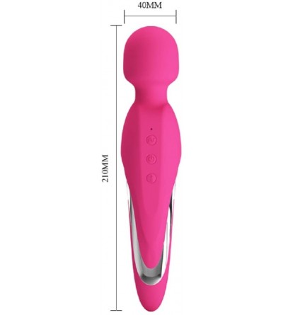 Vibrators Pretty Love Michael Heating Body Wand - 7 Functions of Vibration - Heatable up to 48 C / 118.4 F Sex Toy- Pink - CY...
