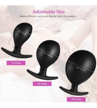Anal Sex Toys Inflatable Butt Plug Detachable Needle Anal Sex Toys for Man and Women - CP18SMCL8CD $9.89