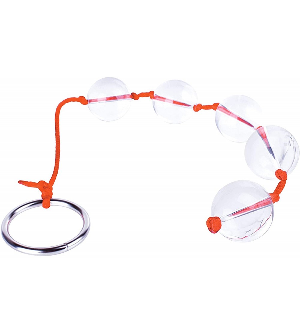 Anal Sex Toys The 9's- Orange Is The New Black- Bead-It! 5X Glass Anal Beads- BDSM Glass Anal Toy - CQ17YY6ONU5 $6.87