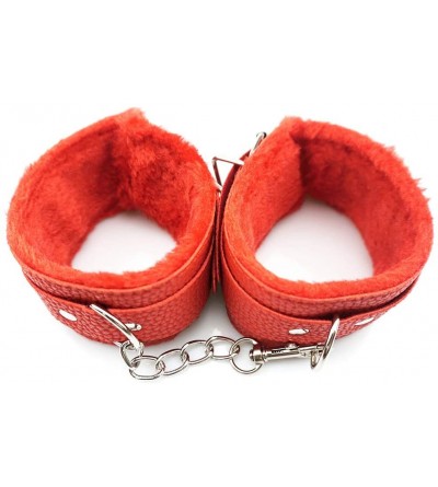 Restraints 22pc Leather Handcuffs Set Adult Bed Game Toys for Couples Getting Excited Kit Pleasure Toys for Men Women - Purpl...