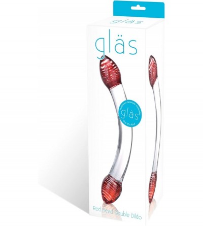 Dildos Red Head Double Dildo - CT11B3FWEED $17.39