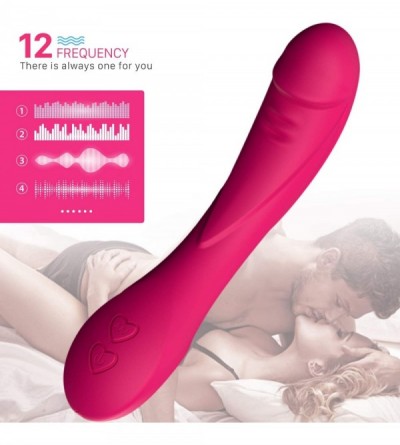 Vibrators G Spot Vibrator Dildo for Women Clitoris Stimulation- Anal Vagina Massager Clitoral Nipple Stimulator Effortless In...
