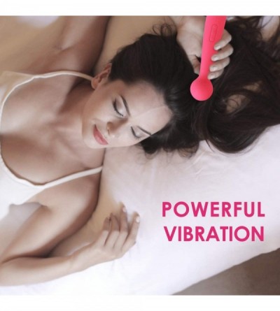 Vibrators Mini Emma Flexible Ultra Soft Clitoris Wand Vibrator Powerful High-Frequency Motor Vibration Rechargeable and Water...
