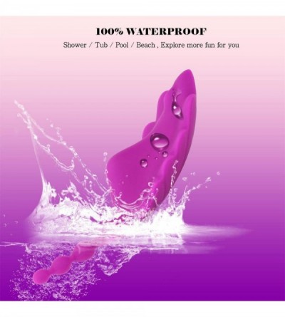 Vibrators Wireless Remote Control Clitoral Stimulation Wearable Panty Vibrator- Rechargeable Waterproof Portable Vagina Clit ...