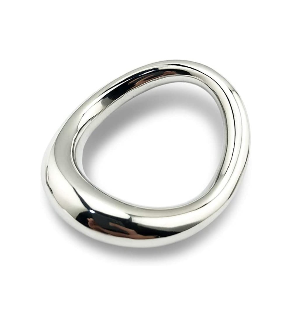 Penis Rings Men Rings- Stainless Steel úrѐthràl Sleeves Long Lasting Physical Therapy Massage - M - CX19EYQ8ZAI $12.44
