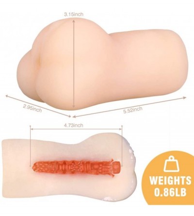 Male Masturbators Male Masturbator- Adult Sex Toys for Men 3D Realistic Vagina Pocket Pussy Male Masturbation Cup Stroker Sle...