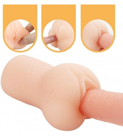 Male Masturbators Male Masturbator- Adult Sex Toys for Men 3D Realistic Vagina Pocket Pussy Male Masturbation Cup Stroker Sle...