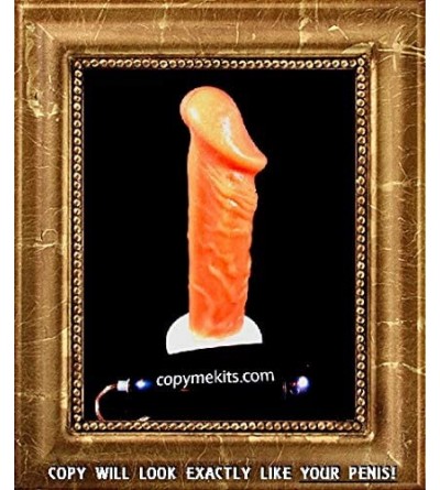Dildos Medium Skin Tone- Suction Cup- Waterproof Vibrator- in-Home Dildo Maker (Standard Size Kit - Up to 6 Inches) - CI11TB3...
