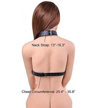 Restraints Sex Bondage Nipple Clamp SM Chest Harness Breast Clamp Neck Collar Restraint for Sex Game - C211RB2VTD9 $11.16