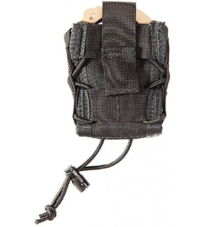 Restraints MOLLE Mounted Handcuff Taco Pouch - Universal Handcuff Holster Fits Chain and Hinged Cuffs - Black - CH11UFCNIO5 $...