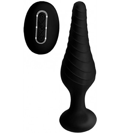 Anal Sex Toys Silicone Vibrating Anal Plug with Remote Control - CV18QLUIN20 $64.80