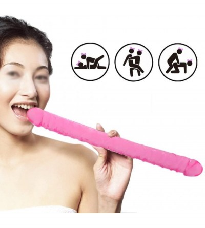Dildos Dildo Adult Toy for Lesbian- Double Sided Dildo for Women Waterproof Flexible Double Dong for Vaginal G-spot and Anal ...