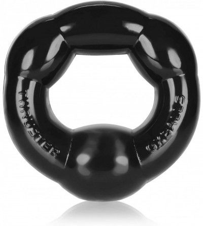 Penis Rings Thruster Cockring- Black - Black - CI12GYXFMXD $27.15