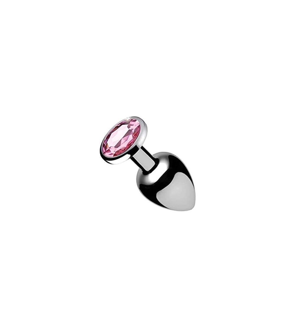 Anal Sex Toys Great Gift Idea Valentine 'S/Birthday Gift ~ Stainless Steel Attractive Butt Plug Anal Jewelry Small (Baby Pink...