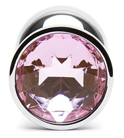 Anal Sex Toys Great Gift Idea Valentine 'S/Birthday Gift ~ Stainless Steel Attractive Butt Plug Anal Jewelry Small (Baby Pink...