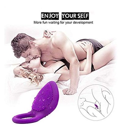 Penis Rings Reliable Quality Male Delay Vibrating Ring for Your Partner Penisring Ring for Men Couples Ví'bratión Modes Roost...