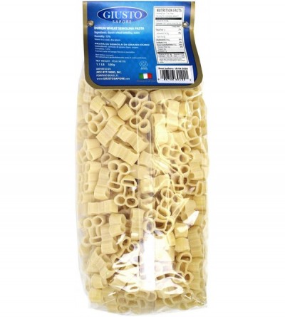 Novelties Italian Pasta - 454g - 1 Pack - Premium Organic Bronze Drawn Durum Wheat Semolina Gourmet Pasta Brand - Imported fr...