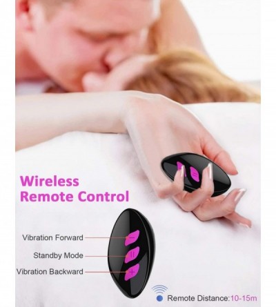 Vibrators Remote G Spot Vibrator - Anna- Rechargeable Ultra-Thin & Comfortable Couple Vibrator with 10 Intense Vibrations- Cl...