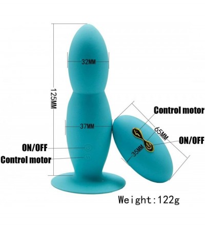 Dildos Motor Vibrating Anal Vibrator Prostate Massager with 10 Vibration Modes-Rechargalbe Waterproof Vibrating G Spot P Spot...