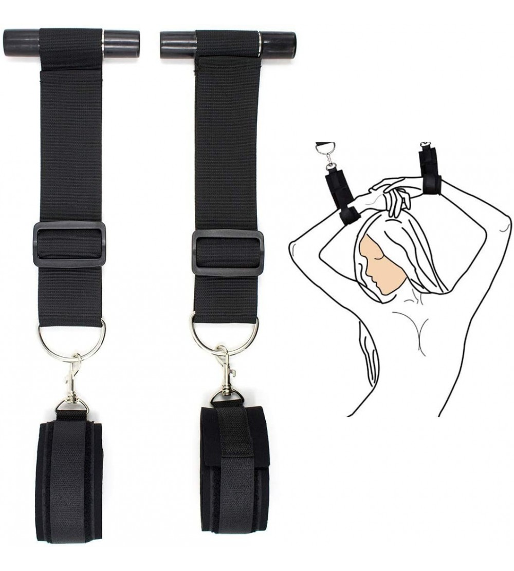 Restraints Over The Door Entryway Restraints Hanging Wrist Bondage Straps for Couple Game Sex Toys - CK18DRND45U $7.03