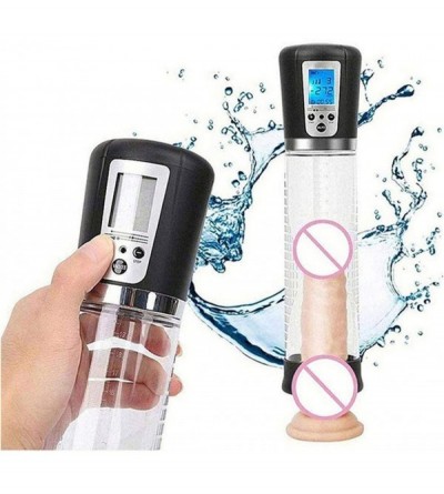 Pumps & Enlargers 10 Inch Electric Formal Dress Men's P-ěnìs Pump with LCD Display Expansion Pump Effectively Increases The S...