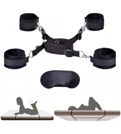 Blindfolds Bedroom Exercise Straps Kit for Couples Game- Including Eye Mask - Style1 - CO19IR50GRY $16.36