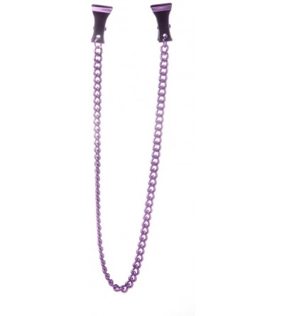 Nipple Toys Pinch Nipple Clamps- Purple - Purple - CG11NACMFL3 $34.15