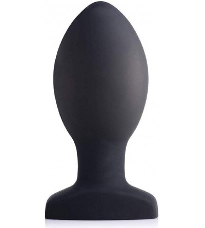 Anal Sex Toys Worlds First Remote Control Inflatable 10X Vibrating Missile Silicone Anal Plug - CC195EW7DCE $86.22