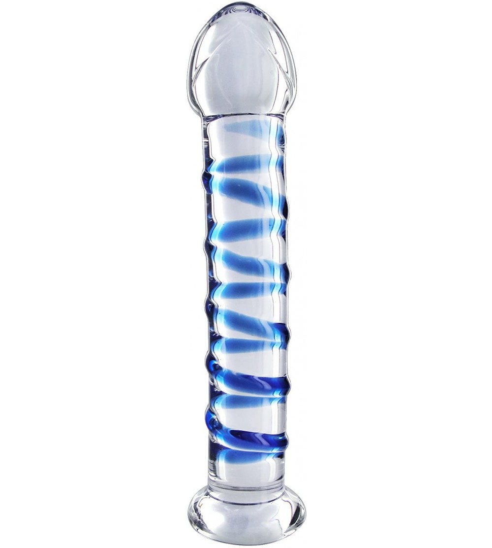 Dildos Erotic Glass - Kama Glass Dildo - CP118LM8G7F $17.23