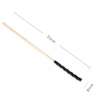 Paddles, Whips & Ticklers Bondage Spanking Paddle Wooden Stick for Sex SM Toy - Rattan - CK19EIYOIU7 $12.53