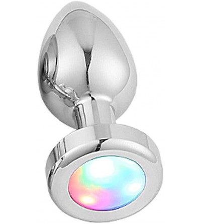 Anal Sex Toys Metal Shape Anal Butt Plugs Anal Butt Vagina Prostate Massager Plug Toy - C - C618WM62T3A $8.46