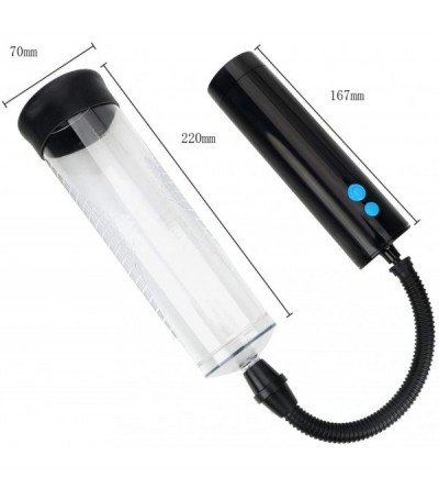 Pumps & Enlargers Automatic Strong Suction Peňis Pump Toy for Men Exercise- USB Rechargeable Enlargēment Vacuum Pump with 3 D...