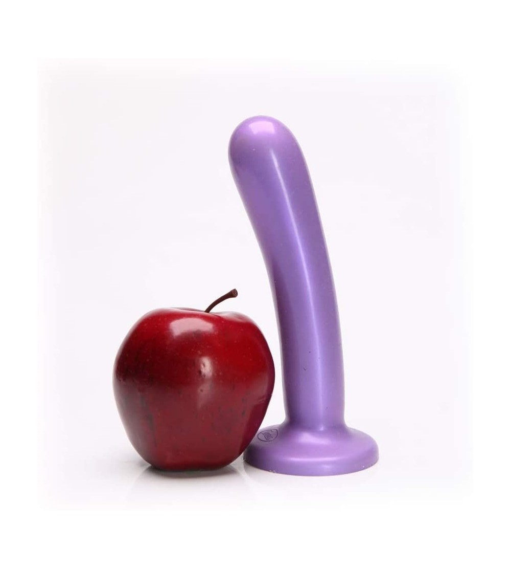 Dildos Sex/Adult Toys Silk Dildo - 100% Ultra-Premium Glossy Flexible Silicone Dilators Harness Compatible for Anal- Vaginal-...