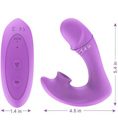 Vibrators Clitoral Sucking Vibrator G Spot Dildo Vibrator with 7 Powerful Suction Modes 10 Vibration- Clit Sucker Oral Suckin...