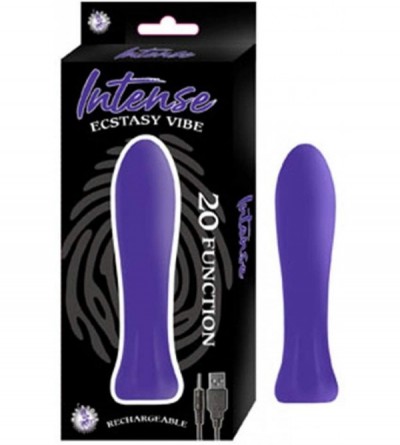 Vibrators Intense Ecstasy Vibe - Purple - Purple - C318Q67O6W9 $45.15
