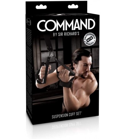 Novelties Sir Richard's Command Suspension Cuff Set- Black - C817YLA0D07 $26.17