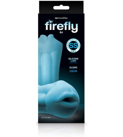 Male Masturbators Firefly BJ - Glow-in-The-Dark - Male Masturbator - Mens Sextoy (Blue) - Blue - C6193K55I3Z $15.52