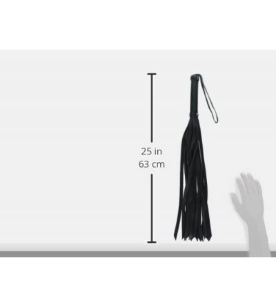 Paddles, Whips & Ticklers 24 Inch Leather S&m Flogger - CM11B1HD76R $31.07