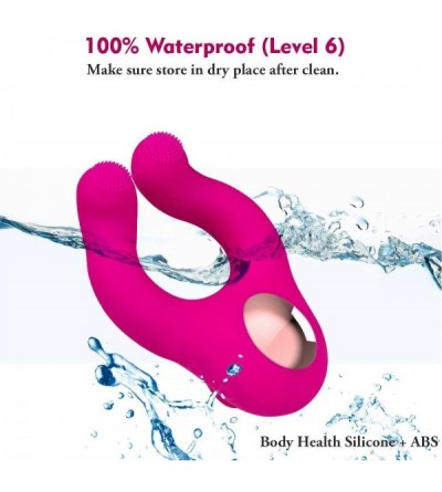 Penis Rings Couple Vibrator with Cock Ring and Clitoris Licking- Waterproof Rechargeable Remote Control Silicone Sex Toy- Mul...
