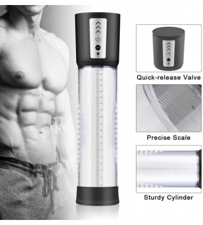 Pumps & Enlargers Automatic Penis Pump with 3 Suction Intensities-Electric Penis Enlarger for Male Erection & Enhancement-USB...