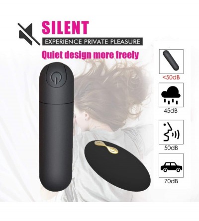 Vibrators Wearable Panty Vibrator with Wireless Remote Control Panties Eggs Invisible Clitoral Stimulator Sex Toys (Black) - ...