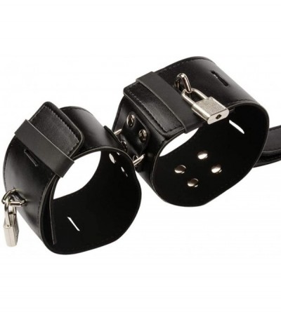 Restraints Black Leather is Durable and Lockable - C618WQW982A $11.39